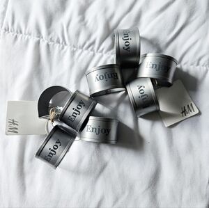 H&M Napkin Rings Sets